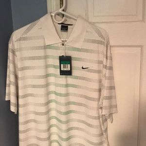 NIKE TIGER WOODS COLLECTION GOLF POLO DRI FIT XL